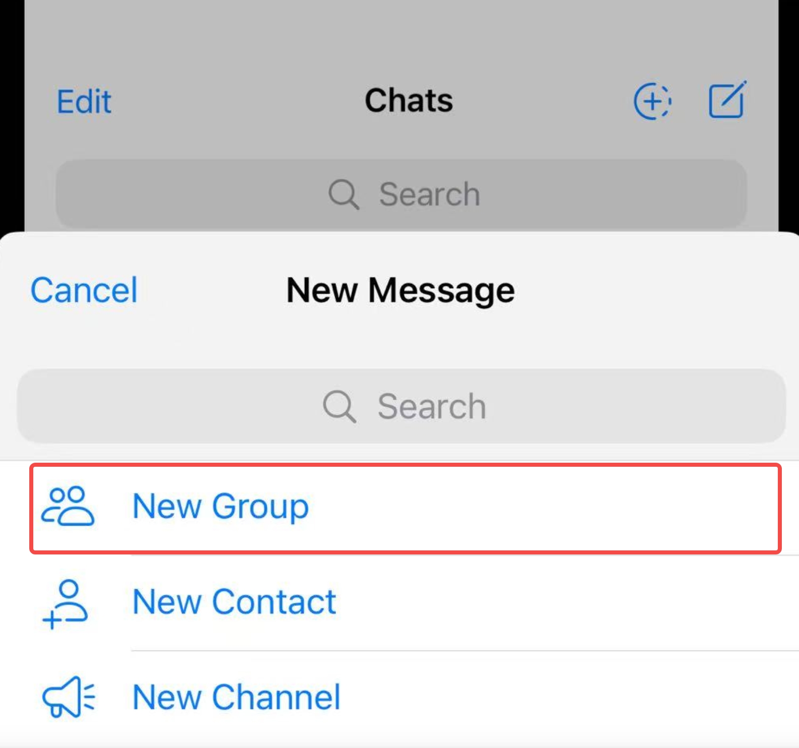 New Group Example